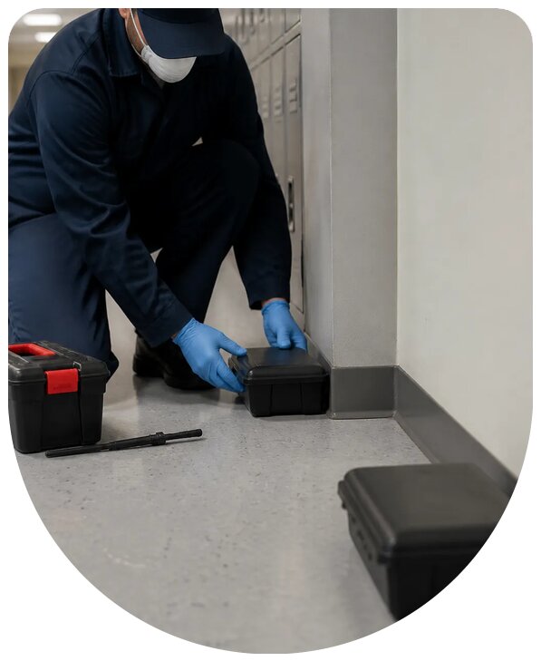 Дератизация школы в Северске с гарантией уничтожения грызунов